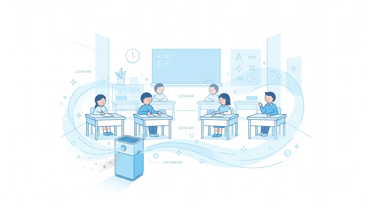 Air Purifiers for Classrooms and Schools: What the Research Says About Reducing Absenteeism
